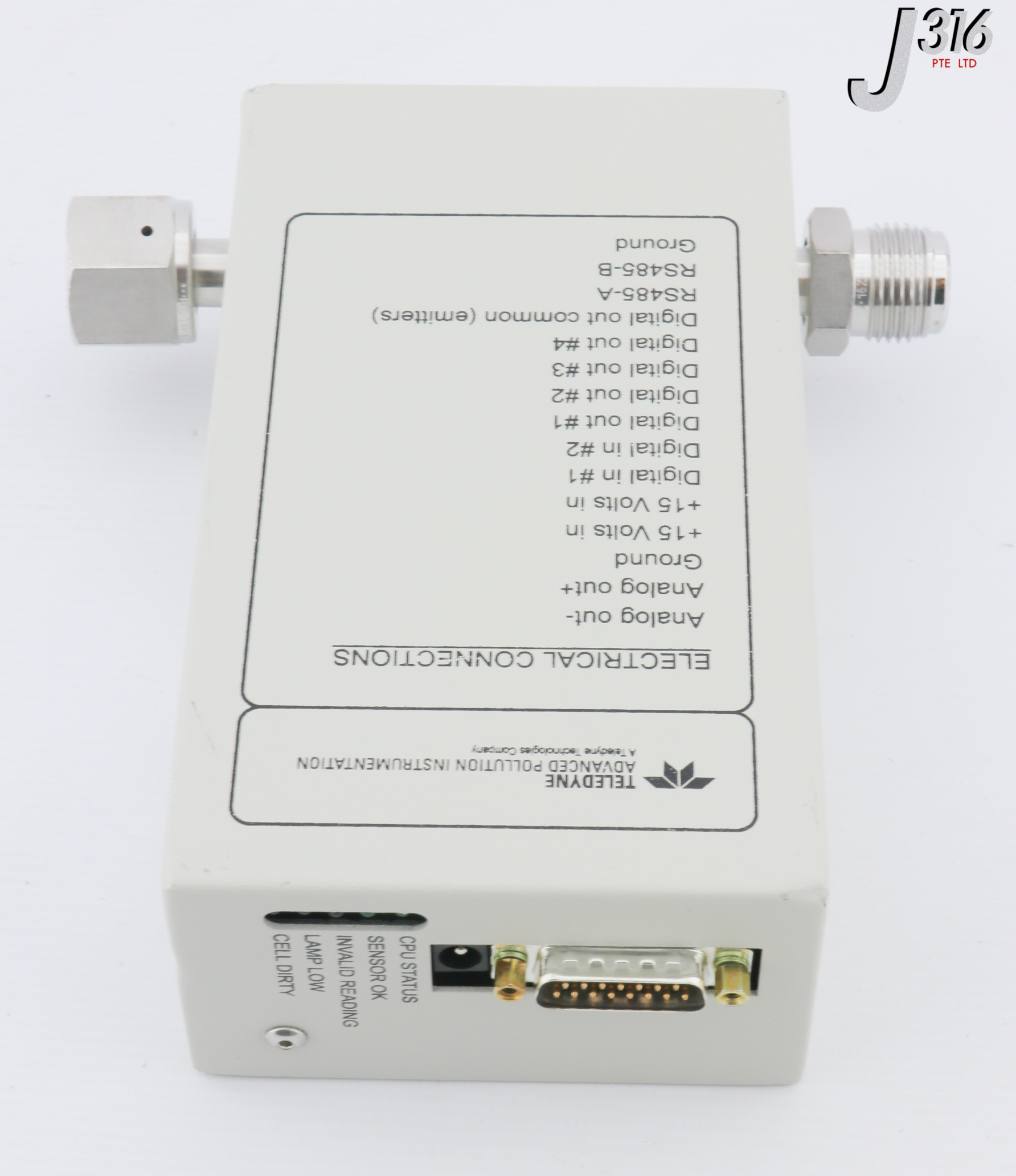 6774 TELEDYNE PROCESS OZONE SENSOR 0 500 G NM3 P N 074020100 M452 6774-teledyne-process-ozone-sensor-0-500-g-nm3-p-n-074020100-m452